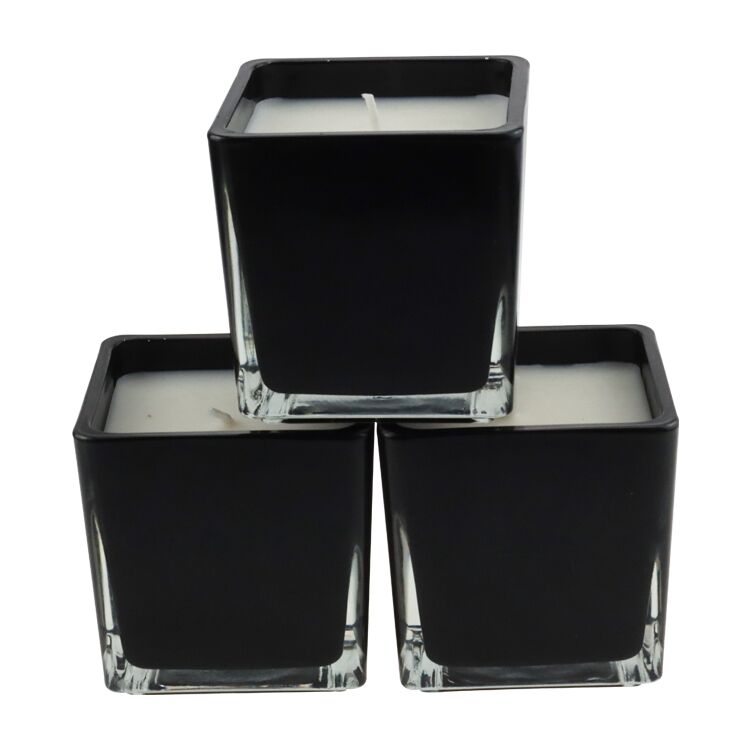Unique Scented Candle Jars Wholesale Set of 3pcs - Image 3