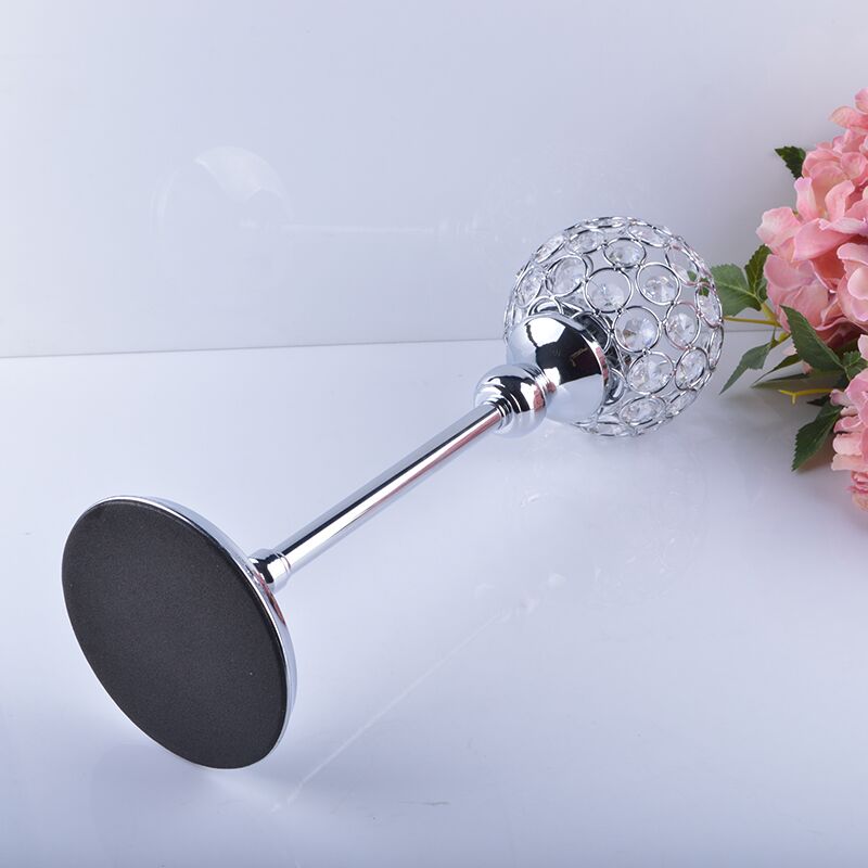 Luxury Tall Crystal Candle Holders - Image 3