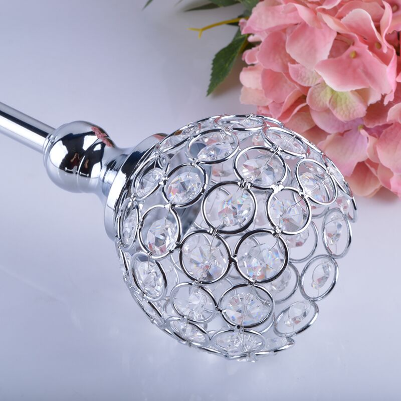 Luxury Tall Crystal Candle Holders - Image 6