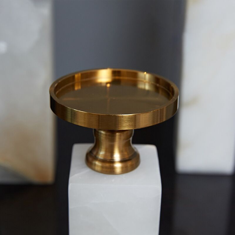 Natural Marble Candle Holders - Image 5