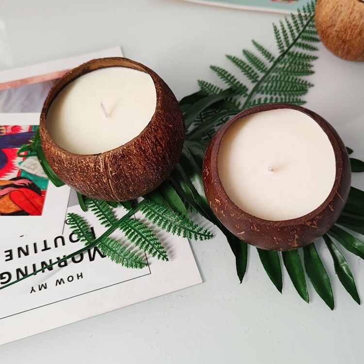 Pragmism Coconut Shell Candles
