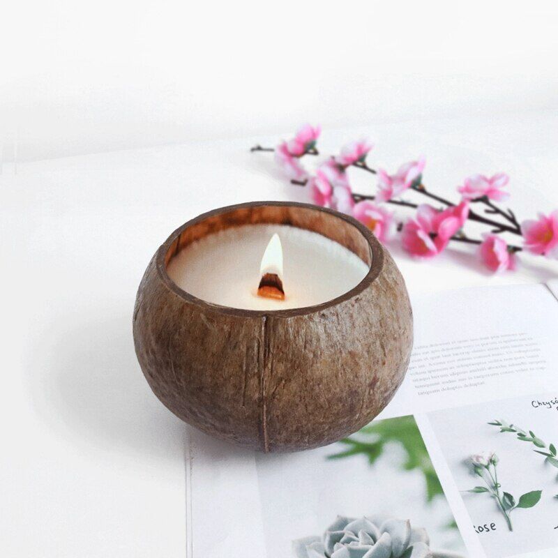 Pragmism Coconut Shell Candles