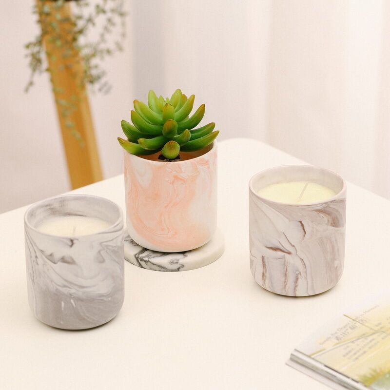 Pragmism Ceramic Jar Candle Holder